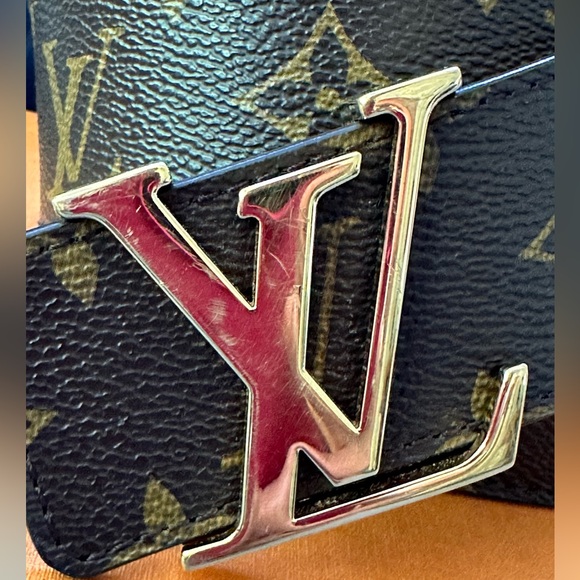 LOUIS VUITTON MONOGRAM BROWN WOMENS BELT ๐ AUTHENTIC ๐ - Picture 3 of 7